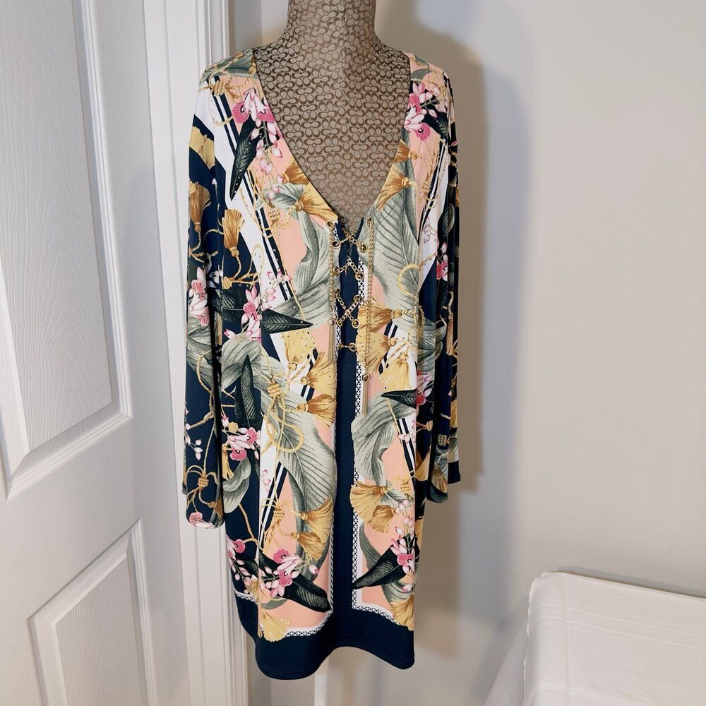 JM Collection Beautiful Blouse Size 2X NWT